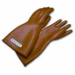 Electrical Rubber Hand Gloves